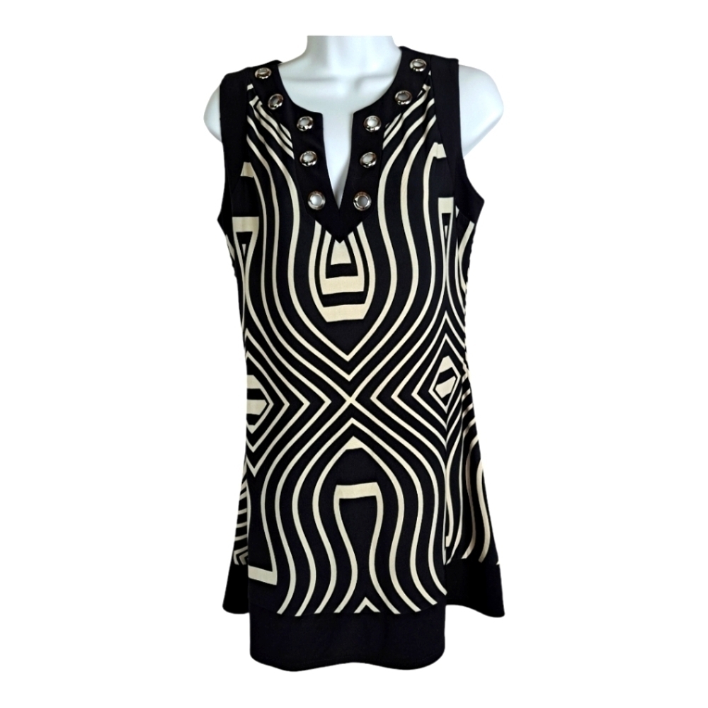 Joseph Ribkoff Sleeveless Long Top -Tunic